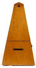    Vintage 1940s Seth Thomas De Maelzel Metronome Wood Wind Up USA Works   