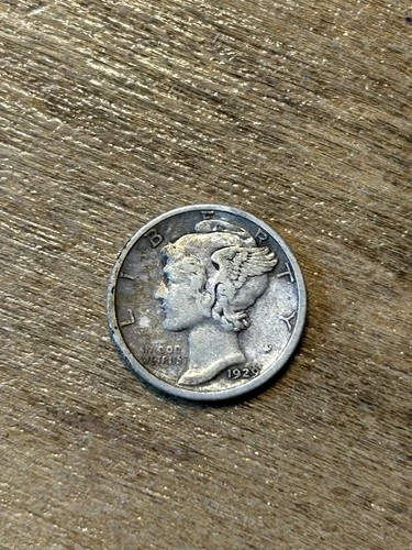 1929S Mercury Dime VF