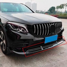 Frontlippe Lippe Schwert Spoiler ABS Glanz für Mercedes Benz GLC Klasse X253 AMG Frontlippe Lippe Schwert Spoiler ABS Glanz für Mercedes Benz GLC Klasse X253 AMG