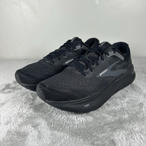 Brooks Ghost Max Black Running Shoes 1104064E020 Mens Size 11 Wide 2E