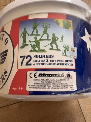 トイ・ストーリー BUCKET O SOLDIERS Thinkway 64体 Thinkway Toys Story Bucket O Soldiers Signature Collection Action