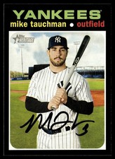 2020 Topps Heritage Mike Tauchman New York Yankees #352