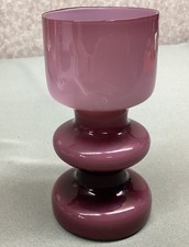 Mid Century-Modern Aubergine Vase 