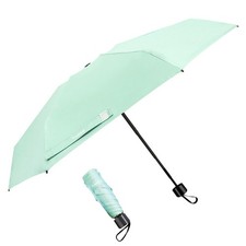 TradMall Mini Travel Umbrella, Portable Lightweight Compact Parasol with 95 ...