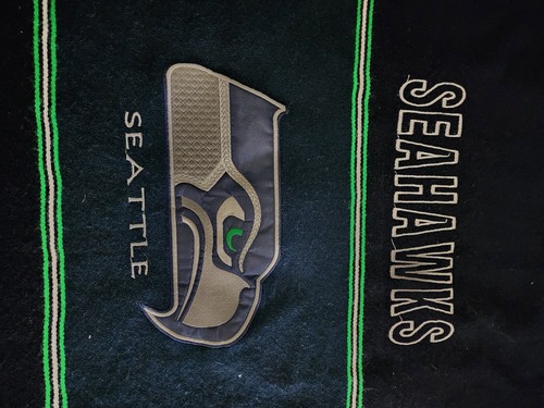 Seattle Seahawks Poncho Serape Mexican Blanket Wrap - Picture 2 of 2