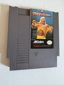 WWF Wrestlemania (Nintendo 1988) ACCLAIM NES CART 100% AUTENTICO TESTATO FUNZIONANTE