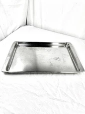 Revere Ware Stainless Bakeware Pan Cookie Sheet Roaster Broiler Serve Tray 15x10