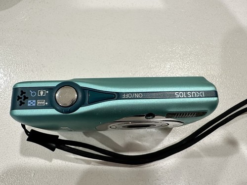 Canon IXUS 105 Digital Camera - 12.1MP - 4x Zoom RARE Aqua Green. Great Cond. - Picture 4 of 13