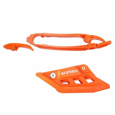 Acerbis - Kompletter Kettenblock & Slider Kit - KTM SX/SXF 125-450 23-24, EXC/EXCF