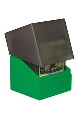 ULTIMATE GUARD Boulder 100+ Synergy BLACK / GREEN - Deck Holder BLACK / GREEN