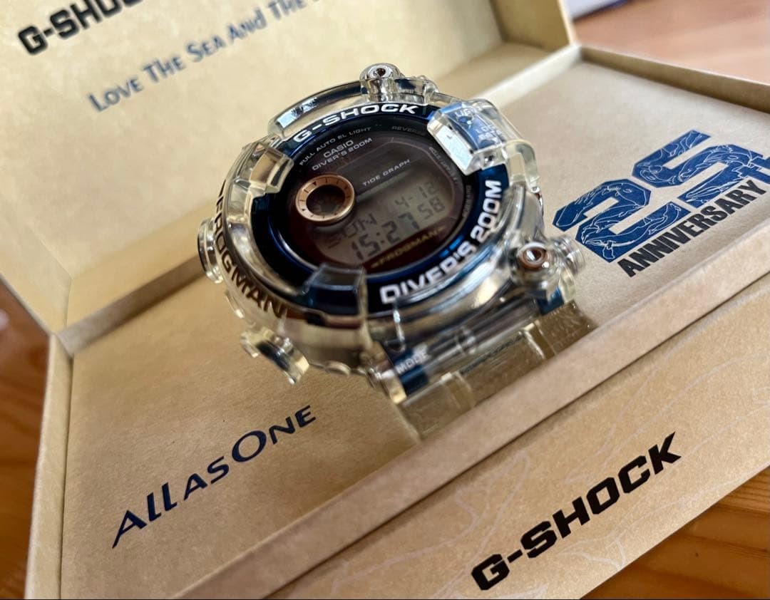 Excellent G-SHOCK Frogman GF-8251K-7JR Dolphin & Whale image 4