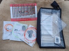 KnitPro Symfonie Circular  Interchangeable Needle Set + Pouch & Cables