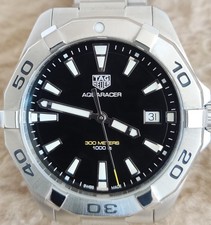 Tag HEUER Aquaracer WBD1110.BA0928 All Stainless Steel 41mm MEN'S Watch B&P!!
