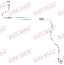 QUICK BRAKE Bremsschlauch 96.017 für PEUGEOT 207 SW CC 16V BiFuel HDi LPG Turbo