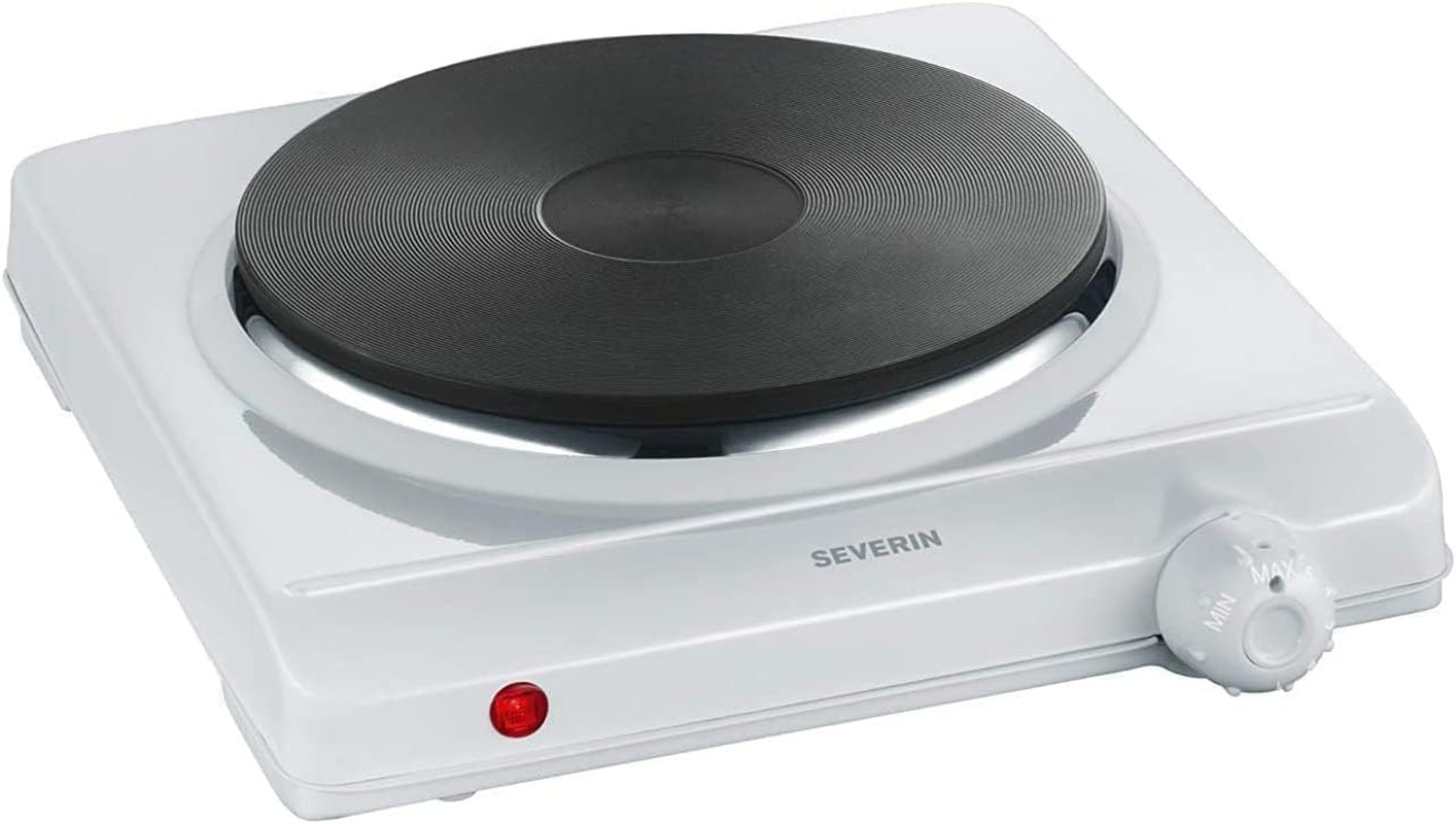 Severin DK 1091 Fornello Elettrico 1500W: Piastra in Ghisa per Cucina