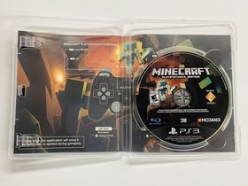 Minecraft (Sony PlayStation 3) PS3, With Manual, FREE SHIPPING  (VG)
