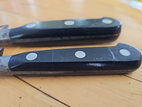 Coltello da chef Sabatier 4 stelle elefante lama Francia vintage leggi - Foto 10 di 20