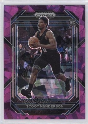 2023 Panini Prizm Draft Picks Purple Ice /149 Scoot Henderson #24 Rookie RC 5i2