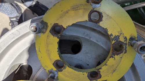 (2) Volkswagen Wheel Adaptors Adapts VW 1967 & Earlier to 5 on 5-1/2" Ford Rims - Picture 3 of 8