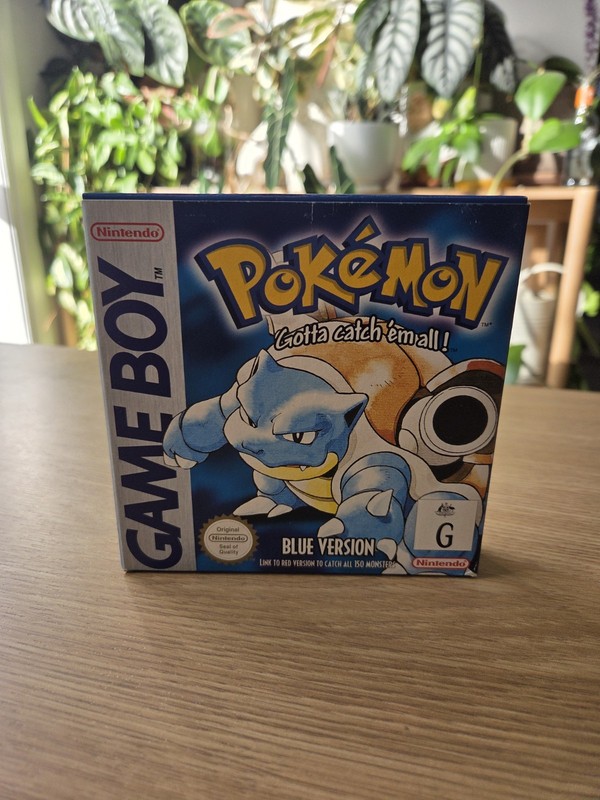 Pokemon Blue Version Boxed - Nintendo Game Boy - AUS PAL - GAME BOY