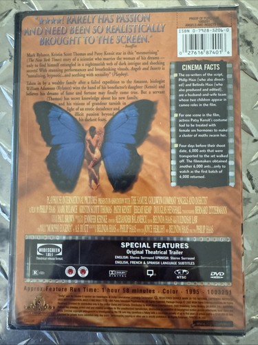 Angels & Insects DVD Brand New Factory Sealed 1995 MGM Avant Garde Cinema - Picture 2 of 7