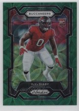 2023 Panini Prizm Rookies Green Scope Prizm 25/75 YaYa Diaby #394 1u6