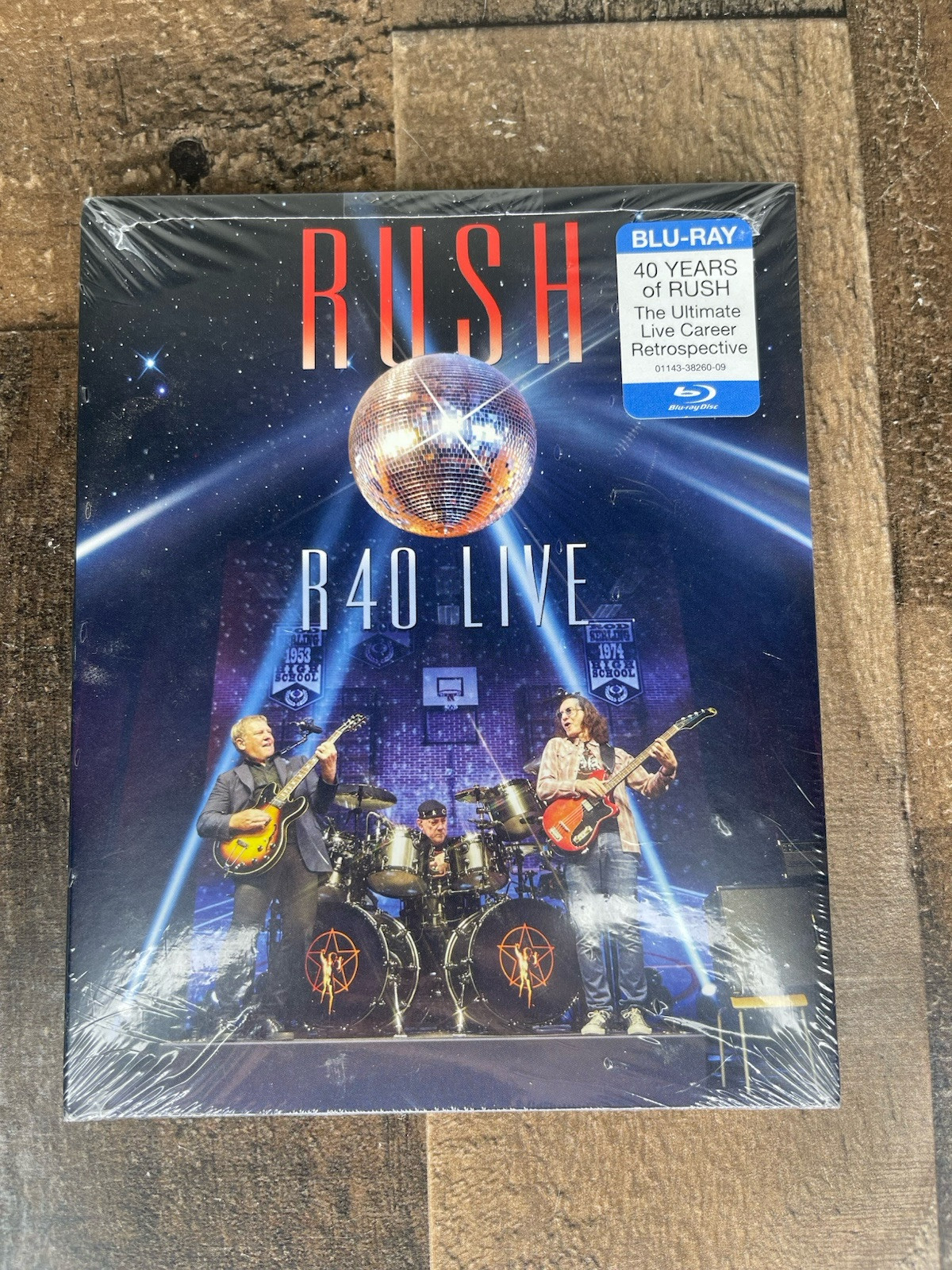RUSH R40 Live (Blu-ray) BRAND NEW SEALED