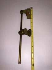 Antique Corbin Solid Brass Casement Window Stay Adjuster Latch Hardware