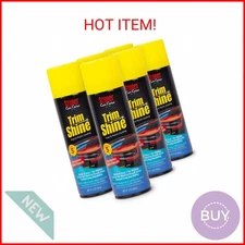 Stoner Car Care 91034-6PK Trim Shine – Vinyl and Plastic Protectant Coating for 
