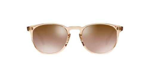 OLIVER PEOPLES | NEW | FINLEY SMALL | 5298SU 147142 | BLUSH | BROWN MIRROR - Picture 2 of 5