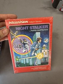 Vintage 1982  NIGHT STALKER And Space Armada Intellivision - FACTORY SEALED