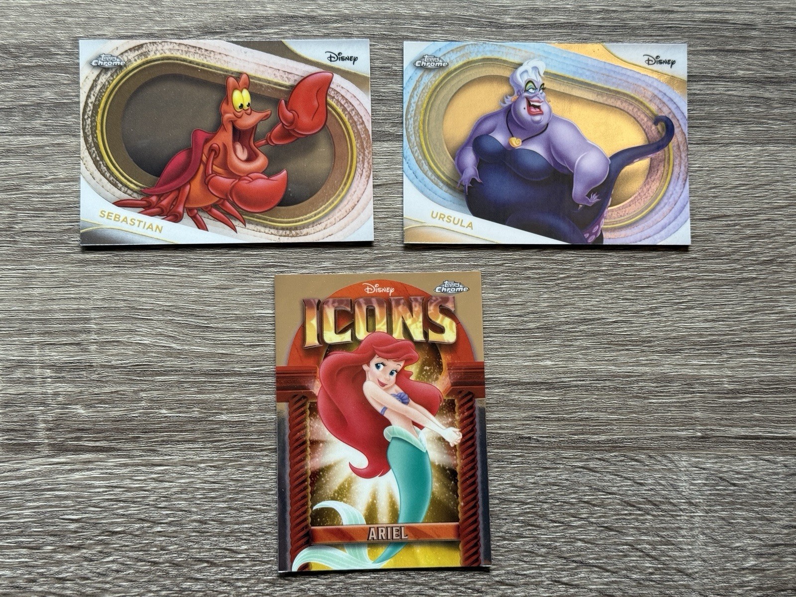 Ursula 2025 Topps Chrome Disney #DI-29 Disney Icons Price Guide