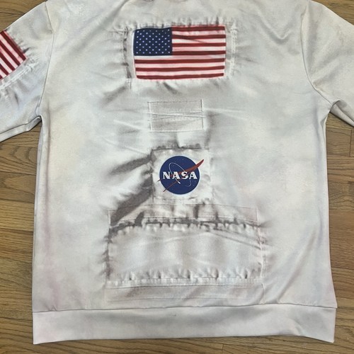 NEIL ARMSTRONG July 20 1969 APOLLO 11 (XXXL) Hooded Sweatshirt MAN ON THE MOON - Picture 12 of 15