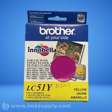 Brother LC51Y Standard Yield Ink Cartridge, Yellow FNFP