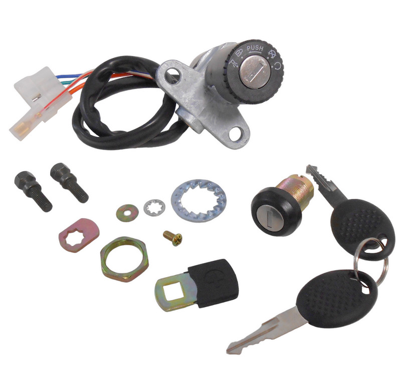 Contacteur a clé 50cc pour sécuriser votre Derbi GPR Racing lors des trajets