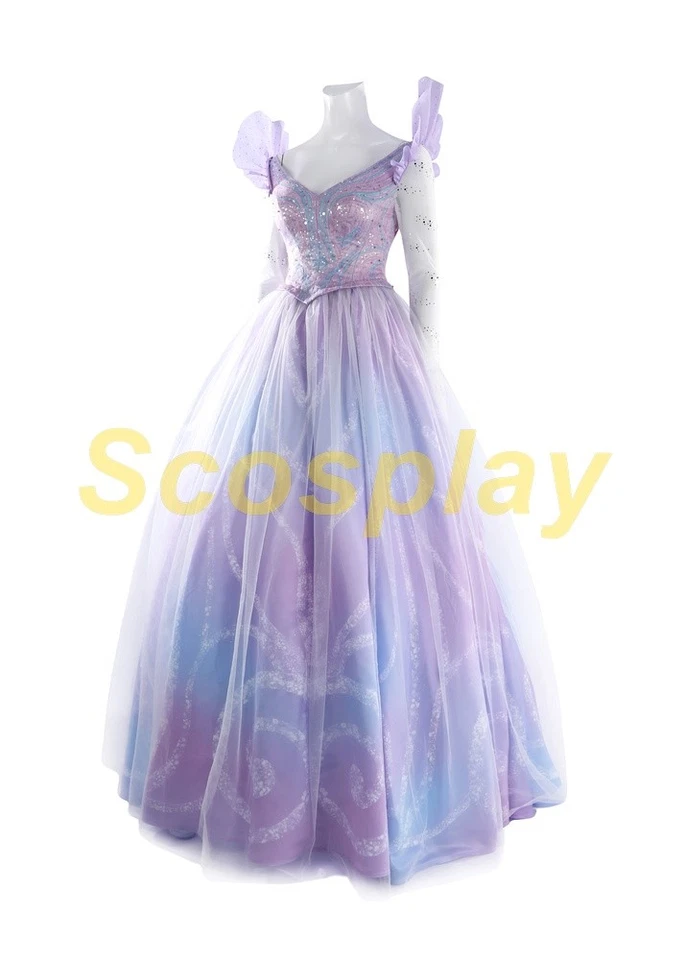 Glinda Costume FWicked: For Good Cosplay Suit FF14 - Image 3 of 4