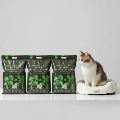 Bentonite Fast Clumping 30L Cat Litter Unscented Dust Free Odor Control Hygiene - Image 1 of 4