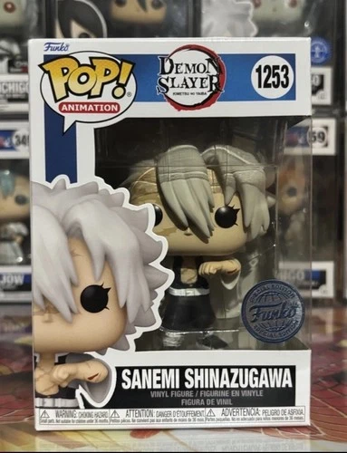 Funko Pop 1253 Sanemi Shinazukawa Demon Slayer W Protector