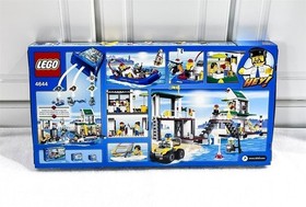 LEGO CITY MARINA 4644 BOAT BEACH TOWER QUAD BIKE SURFER DIVER 5 MINIFIGS MISB