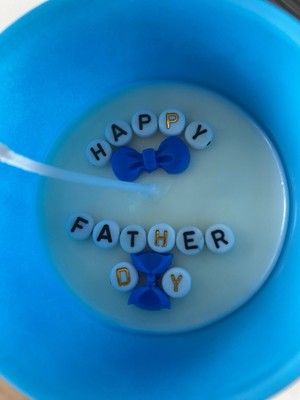 Handmade Candles For Father s DAY Glass 7oz No Scencet Soy Wax