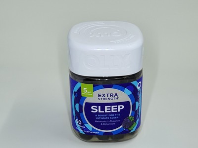 Olly Sleep Gummies Blackberry Zen, 50 Count, EXP: May 2026