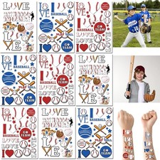 360 Ct Baseball Temporary Tattoos - Sports/Baseball Birthday Party Supplies G...