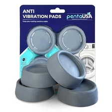  Anti Vibration Pads for Washing Machine - Reduces Washer Noise, Stops Grey