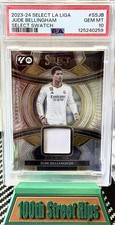 2023-24 Panini Select LaLiga Soccer Select Swatch Jude Bellingham PSA 10 #SS-JB