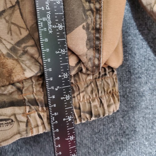 Bass Pro Shop Canvas Camo Jacket Hooded Size Large Kids Outdoor Hunting Fishing - Picture 9 of 14