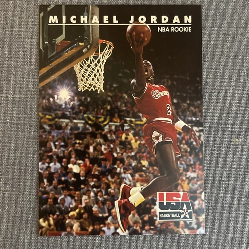 Michael Jordan 1992 Skybox USA Basketball Card #38 NBA Rookie - Dream Team RC