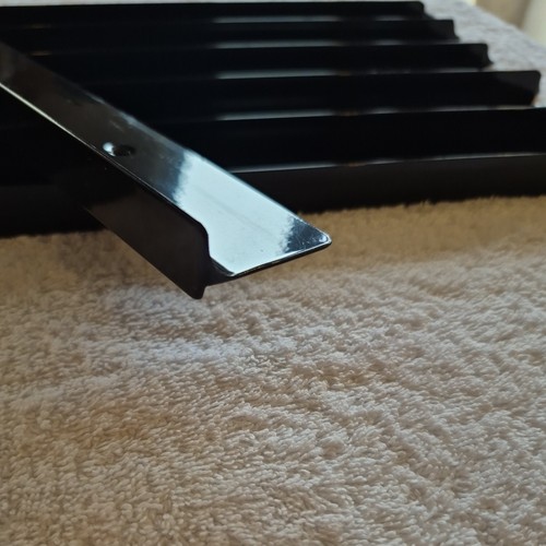 BULLNOSE Worktop, Corner joint Strips 40mm Gloss black. New. - Picture 4 of 11