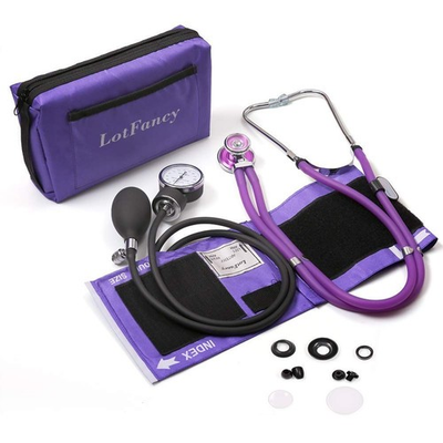 #ad Kit De Presion Arterial Esfigmomanometro Para Adultos Blood Pressure Set W Cuff $30.99