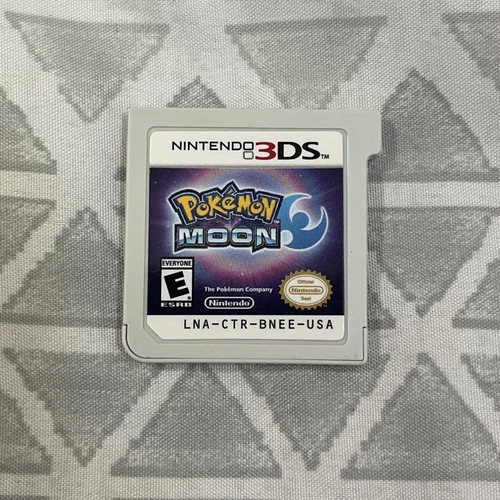 Pokémon Moon Nintendo 3DS Cartridge Only Authentic TESTED WORKS
