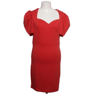 Kleid, Größe: S, Rot, Elasthan/Polyester, Einfarbig, Damen #DDx